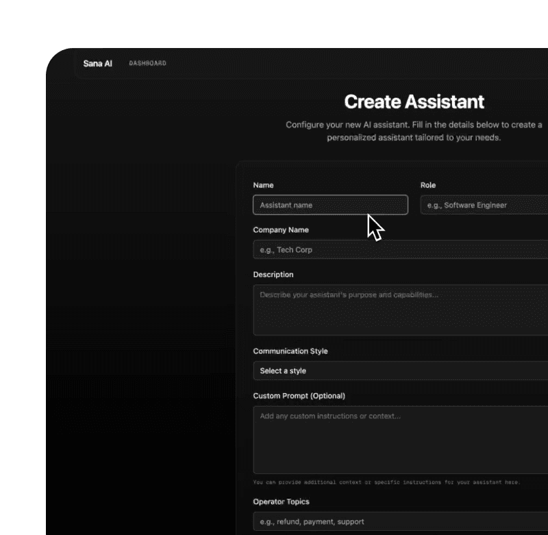 AI Chatbot For Customer Support